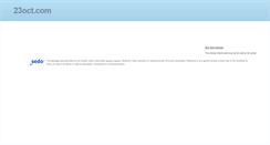 Desktop Screenshot of 23oct.com